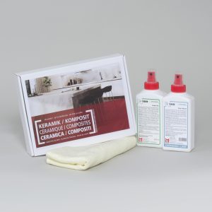 HMK Set 13 - Das Pflegeset für Arbeitsflächen aus Keramik und Komposit-Materialien